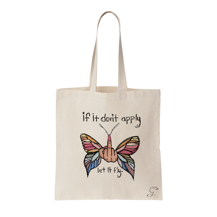 Let It Fly Canvas Tote