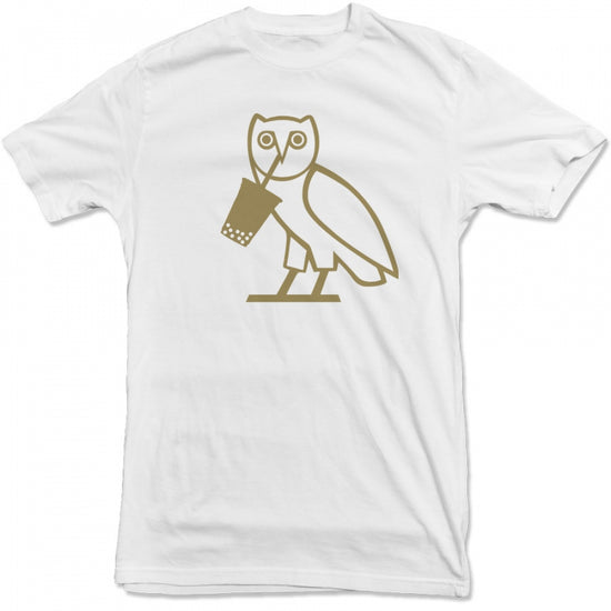 Fung Bros - Owl Tee - White