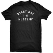United Gains - Everyday I'm Musclin' Tee