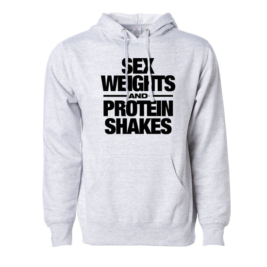LOL Sex Weights Protein Shakes Hoodie