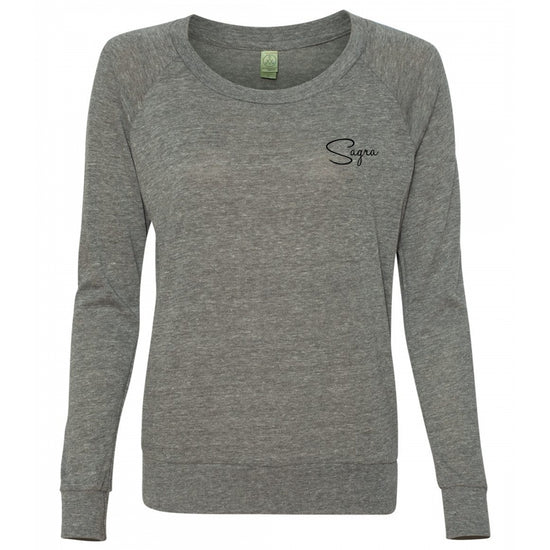 Logo Slouchy Pullover