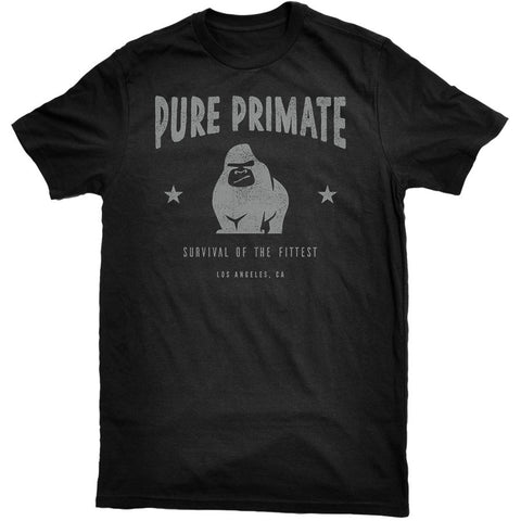 Pure Primate - Logo Tee Black