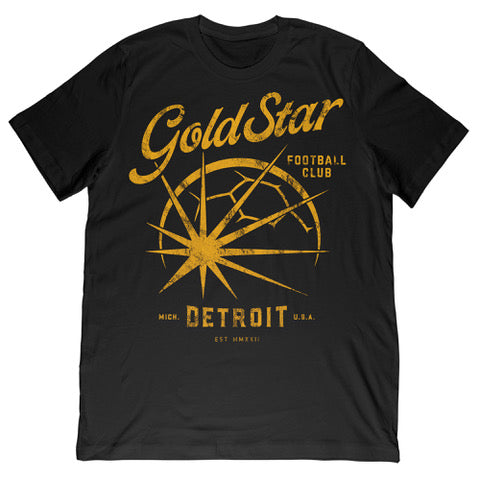 Gold Star Detroit Tee